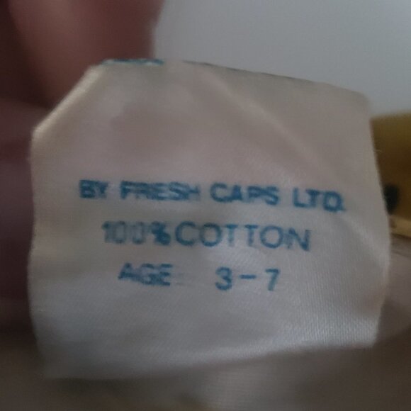 Vintage 80’s Disney Mickey Mouse Youth Kids Painters Hat~ Fresh Caps - Picture 6 of 11